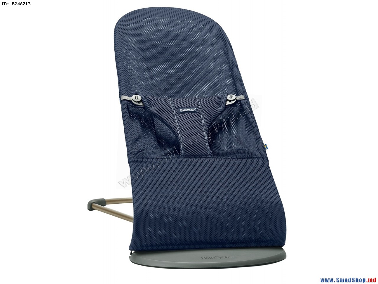 Balansoar BabyBjorn Bliss Navy Blue, Mesh